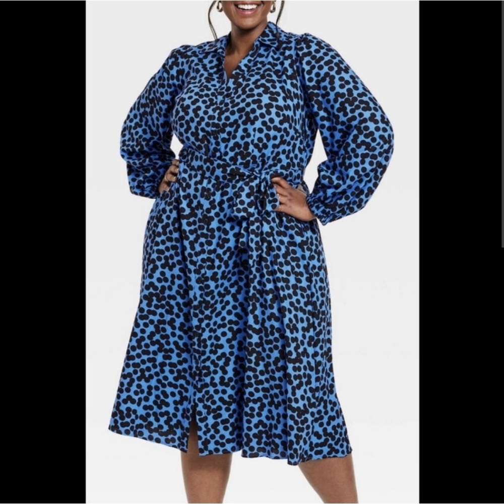LAST CHANCE! Ava & Viv Polka Dot Dress